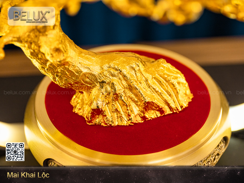 Mai khai lộc mạ vàng 24k&nbsp;